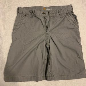 Men’s grey carhartt cargo pants size 32